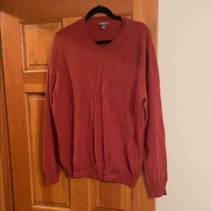 Apt. 9 Men's Rich Red V-Neck Sweater